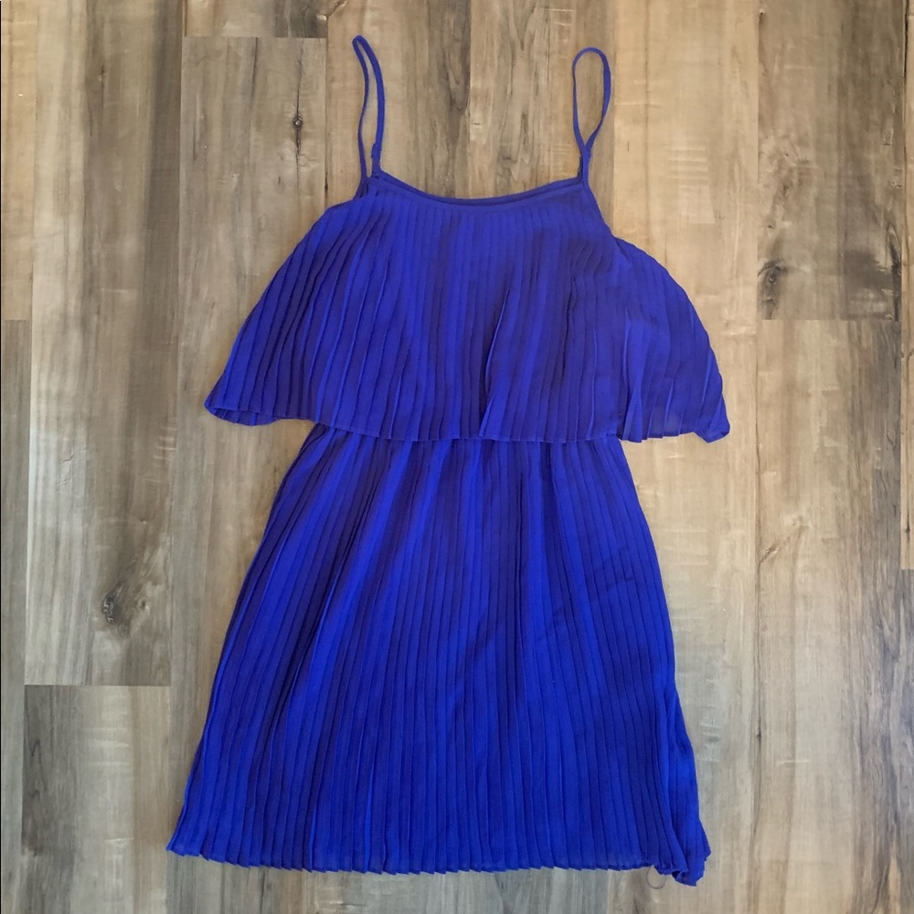 Blue dress